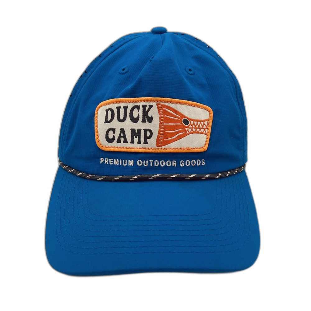 Duck Camp Rope Hat In Royal Blue Snapback Cap